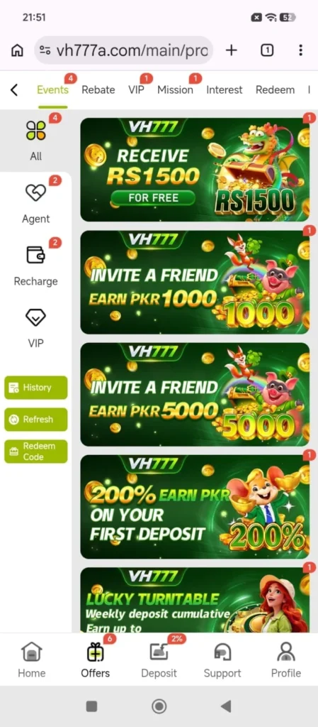 VH777 Game